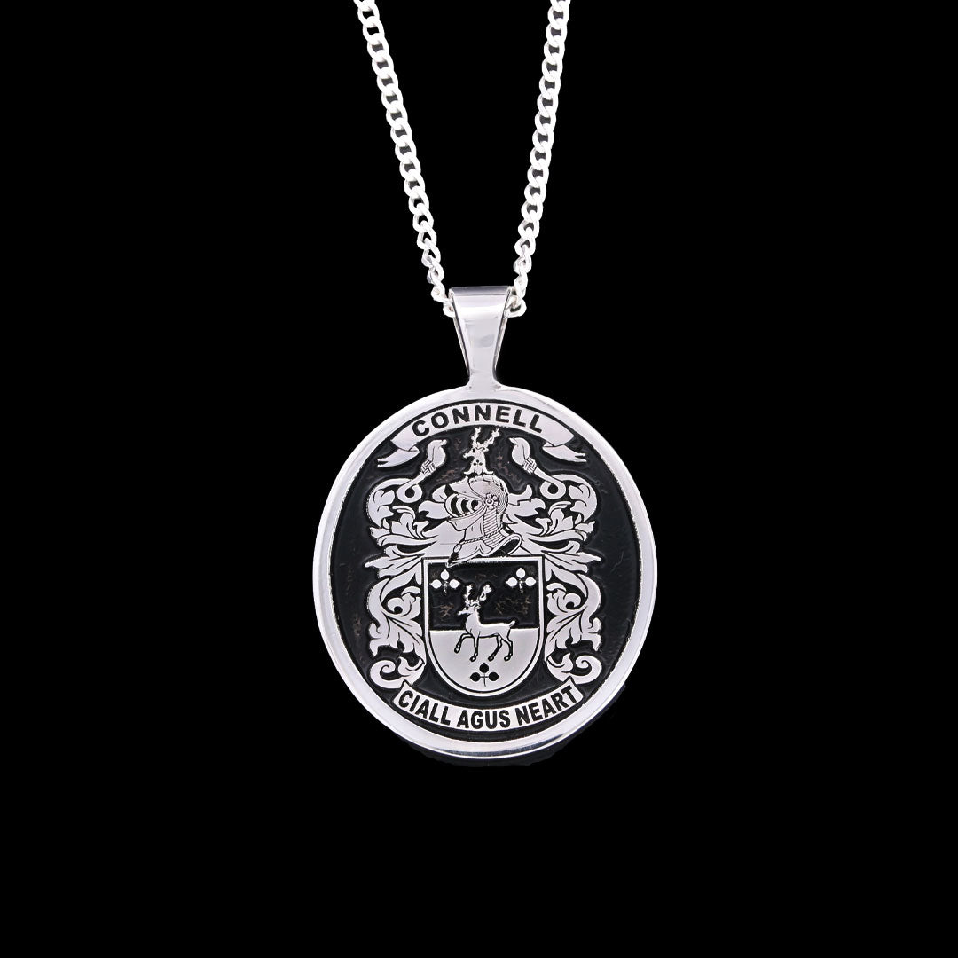 Monarch Family Crest Pendant