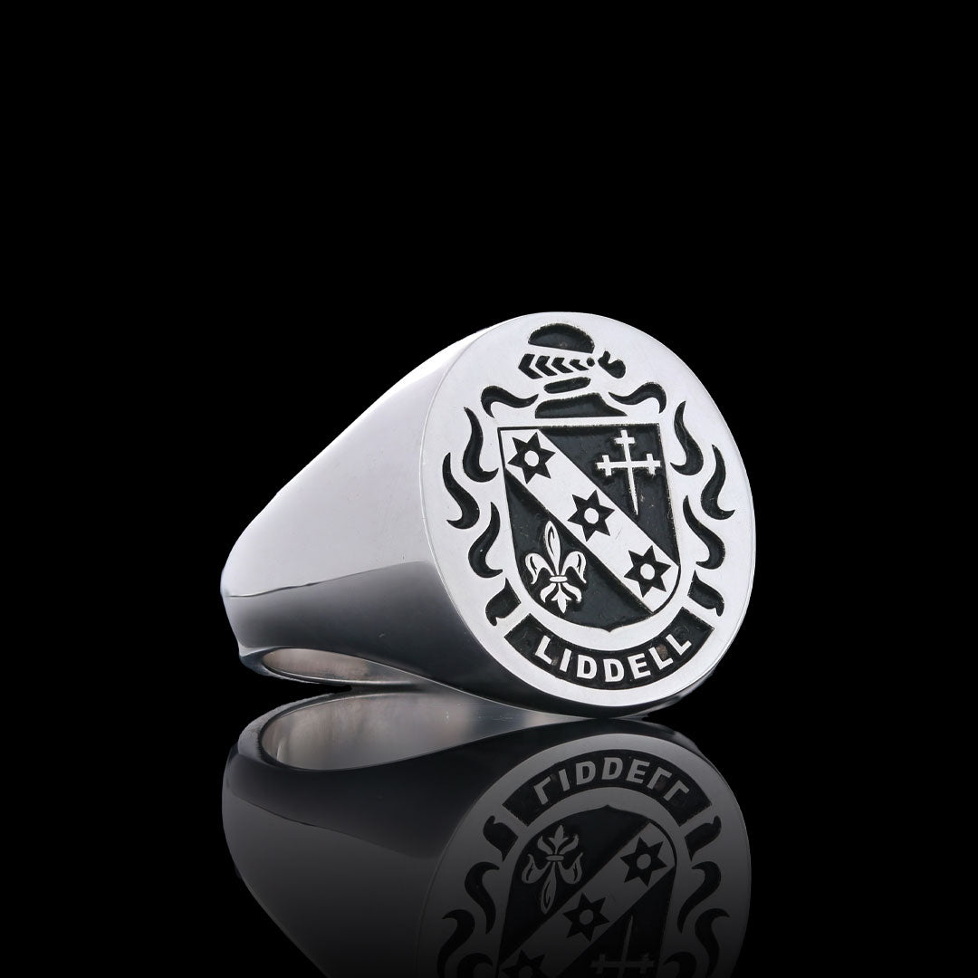 Duke Crest Ring Oval