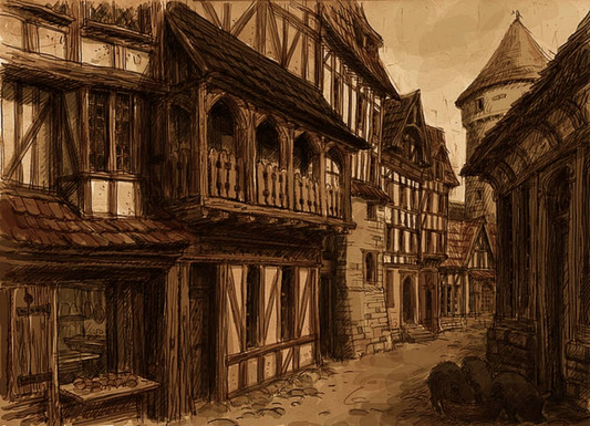 Medieval English town