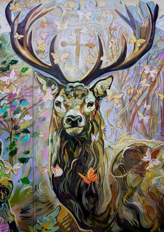 The Stag in Heraldry