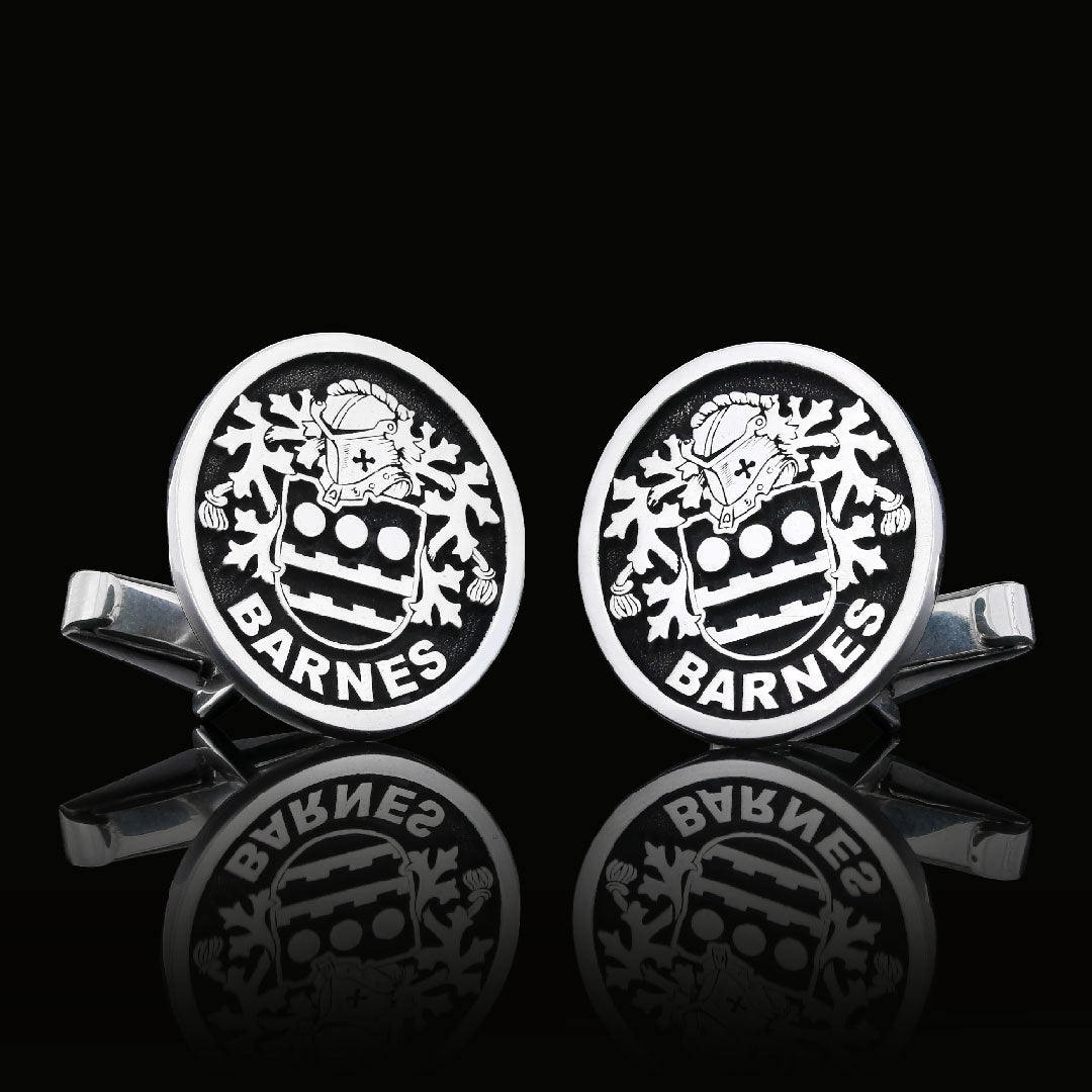 Cadet Crest Cufflinks Oval