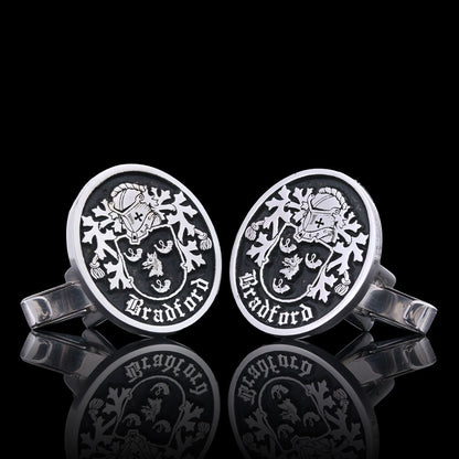Cadet Crest Cufflinks Oval