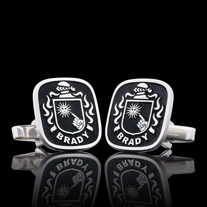 Dutch Crest Cufflinks Square