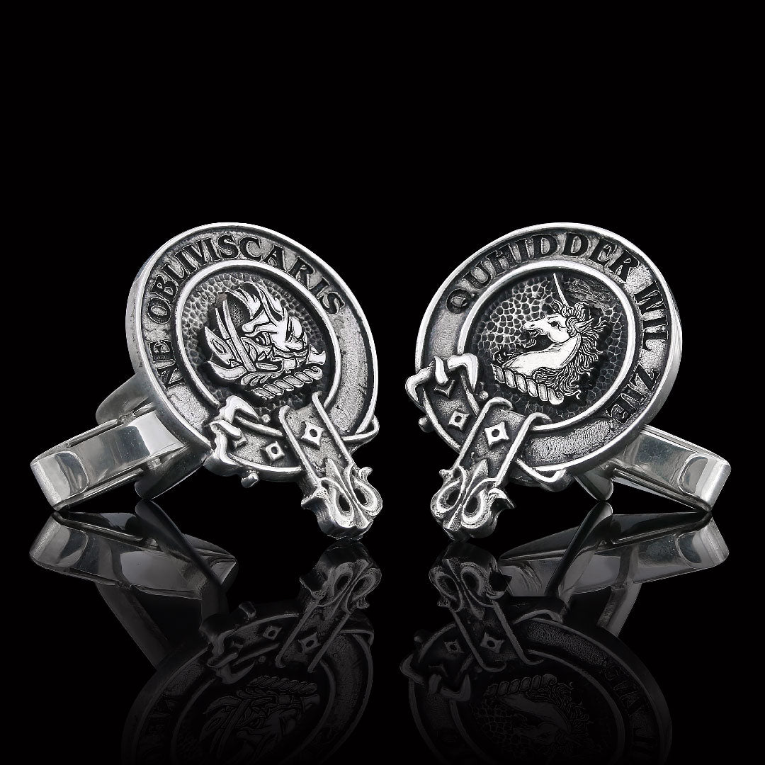 Scottish Clan Crest Cufflinks