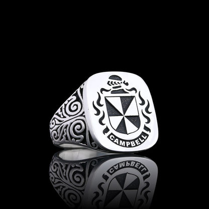 Duchess Crest Ring Square