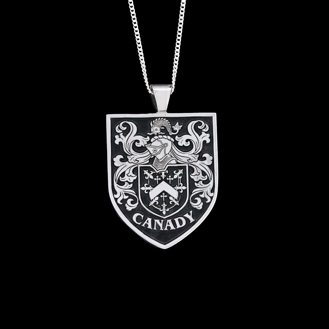 Shield Family Crest Pendant