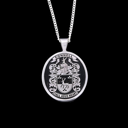 Monarch Family Crest Pendant
