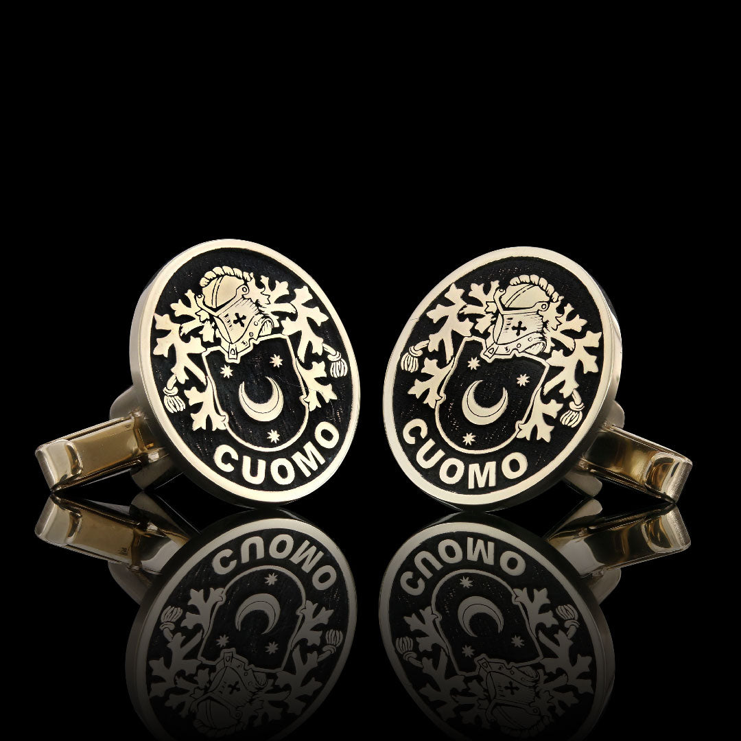 Cadet Crest Cufflinks Oval