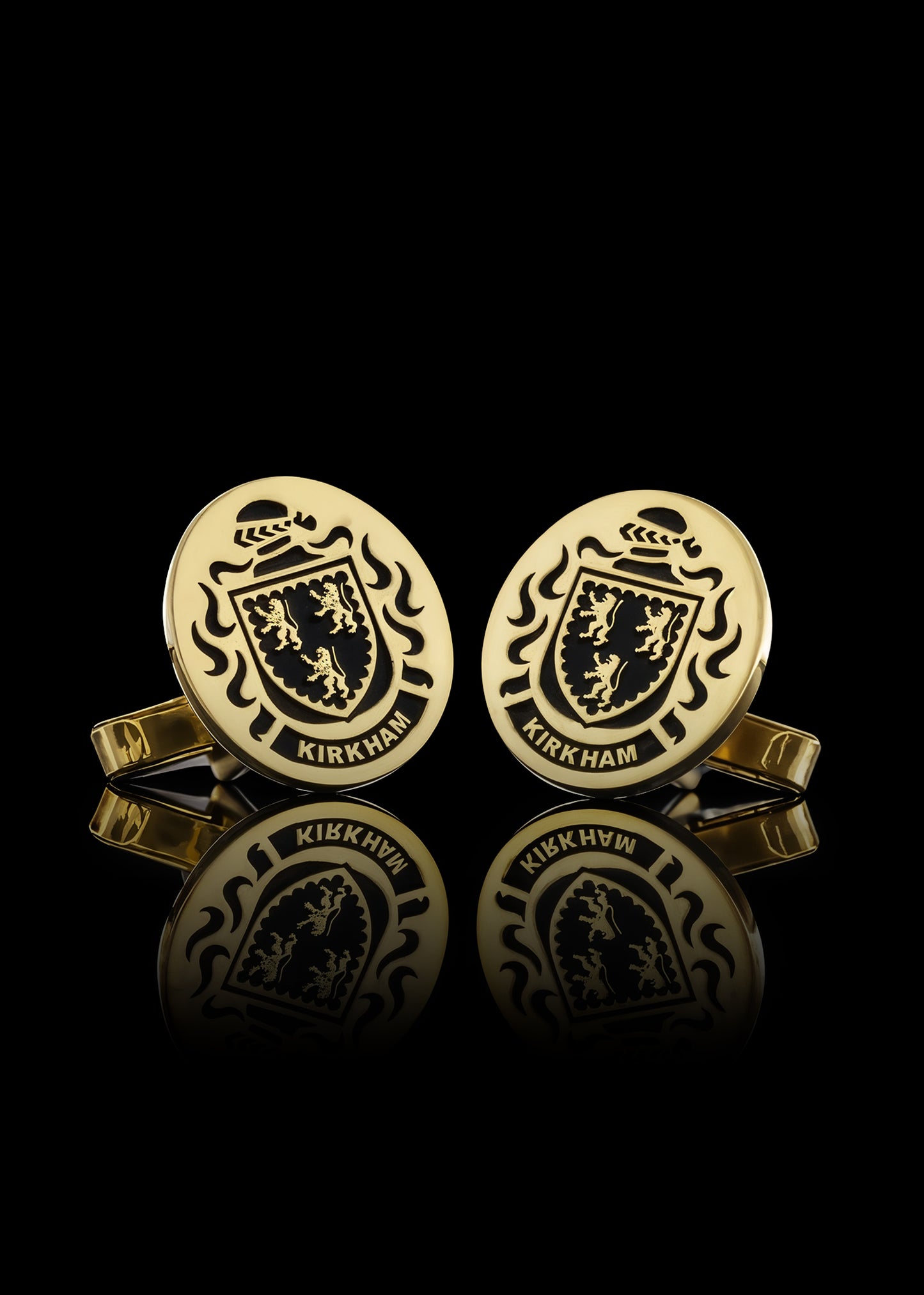 Duke Crest Cufflinks Oval