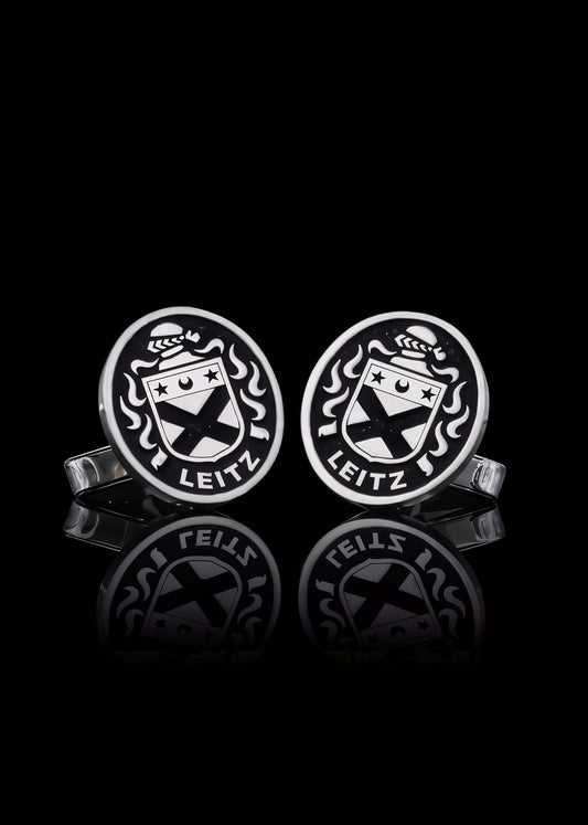 Dutch Crest Cufflinks Oval