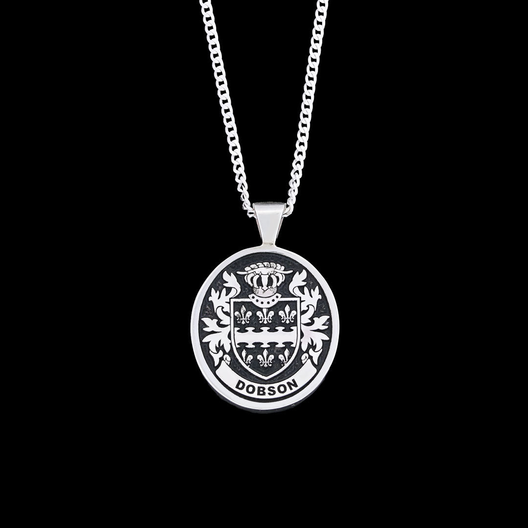 Baronet Family Crest Pendant