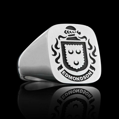 Duke Crest Ring Square
