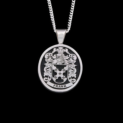 Monarch Family Crest Pendant