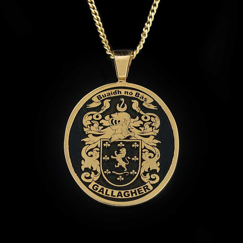 Monarch Family Crest Pendant
