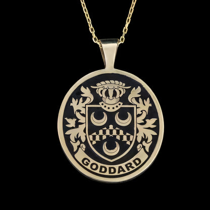 Baronet Family Crest Pendant