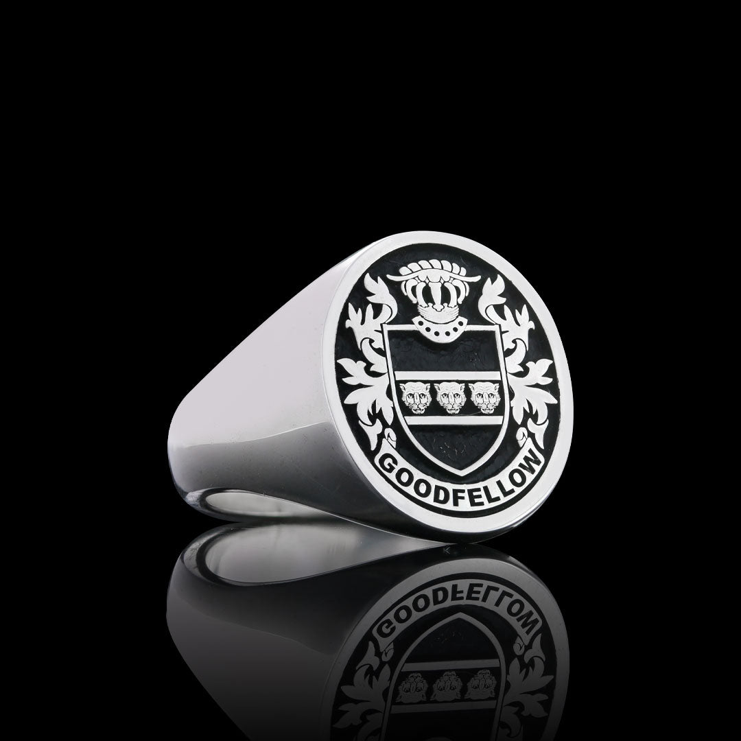 Baron Crest Ring Oval