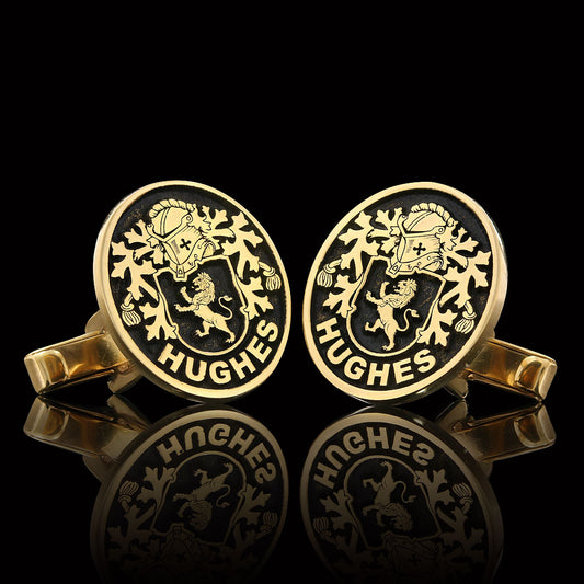 Cadet Crest Cufflinks Oval