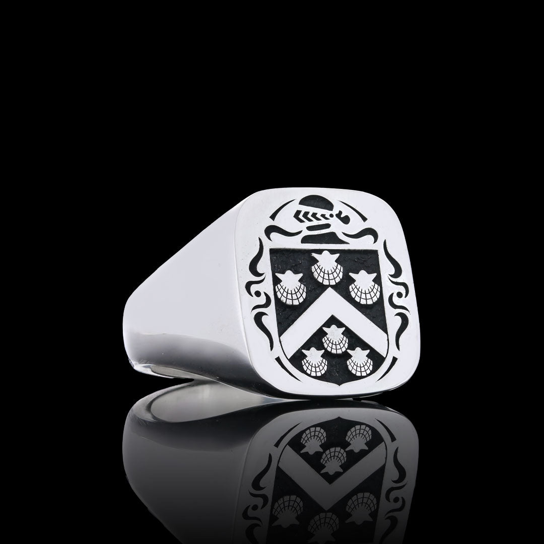Knight Crest Ring Square
