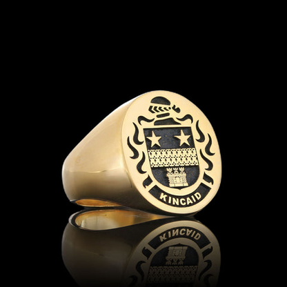 Duke Crest Ring Oval