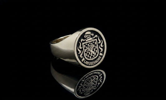 Pinky Finger Crest Ring