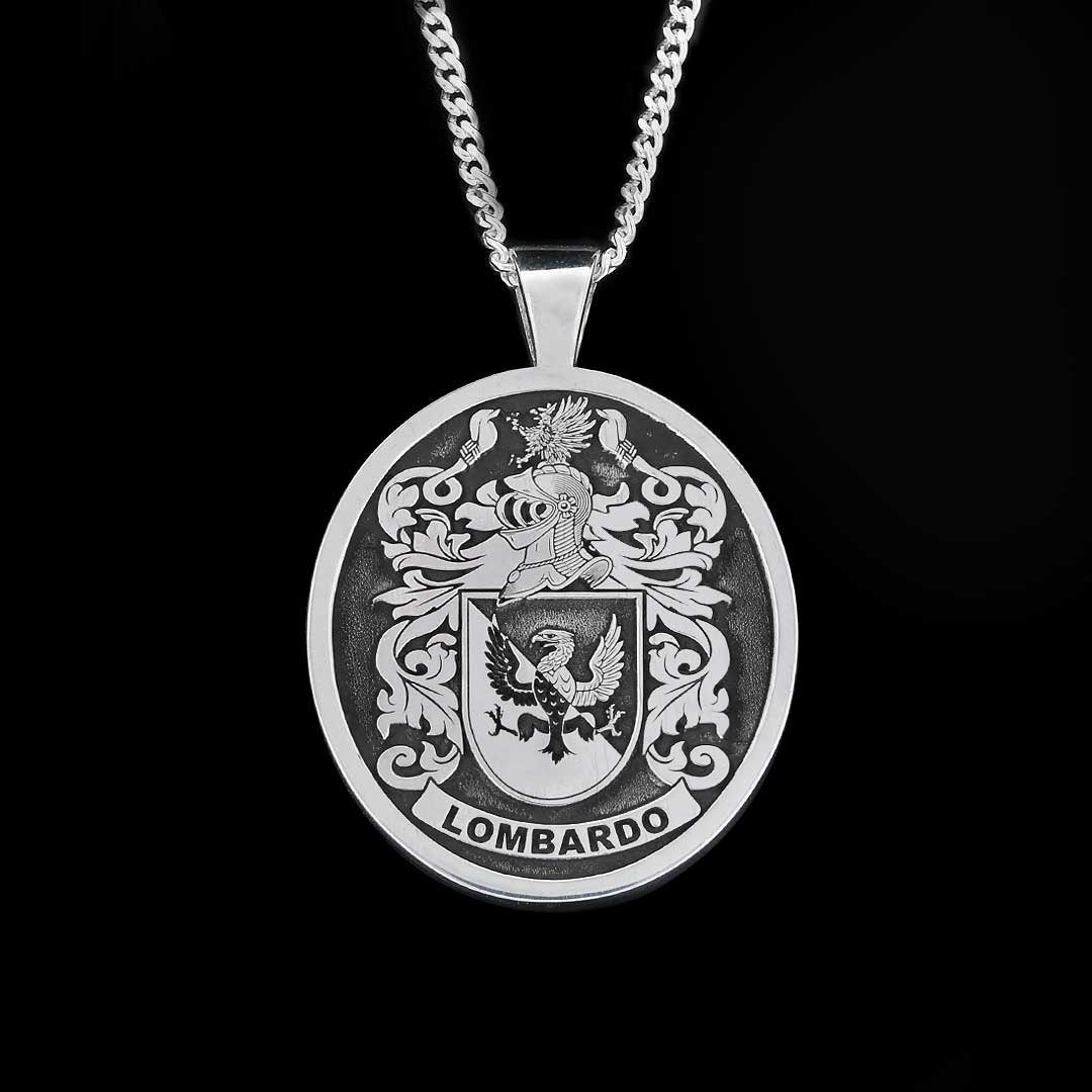 Monarch Family Crest Pendant