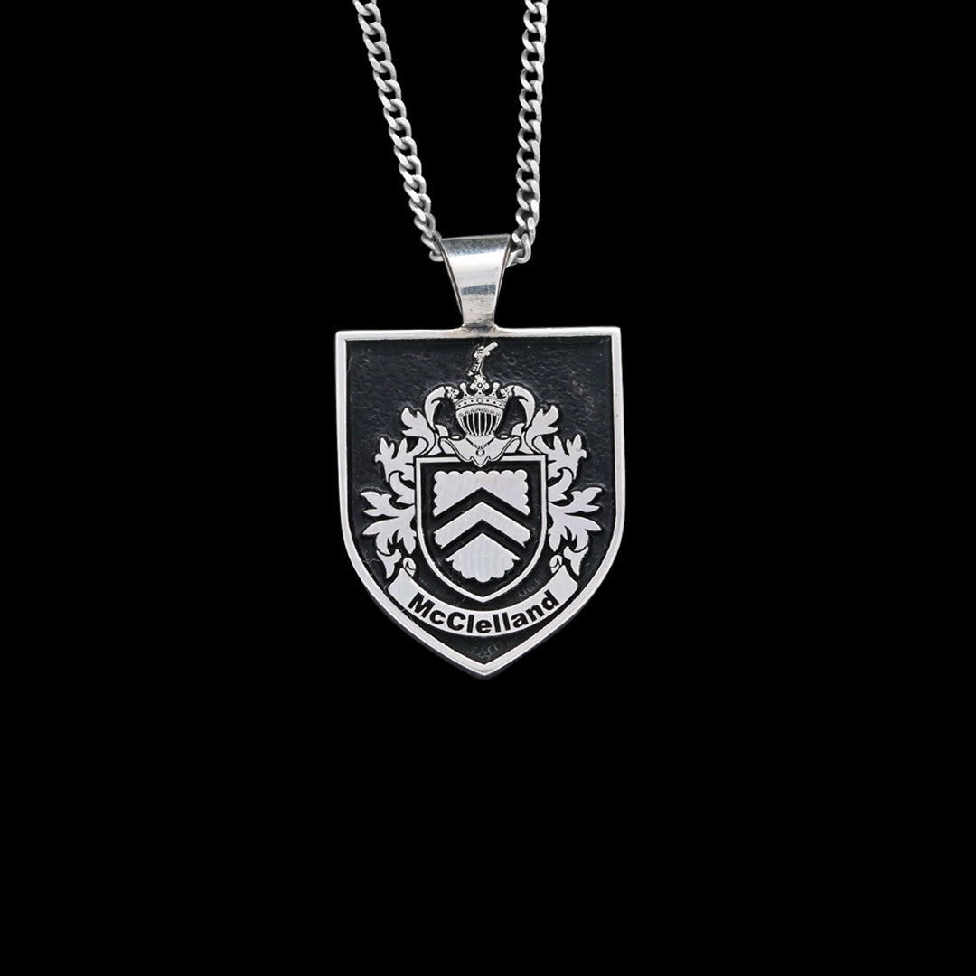 Shield Family Crest Pendant