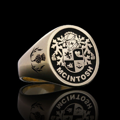 Cadet Crest Ring Oval