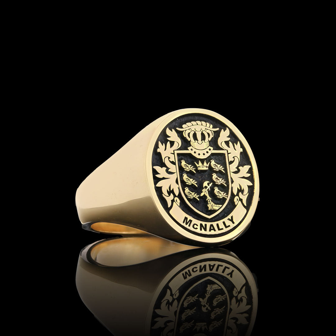 Baron Crest Ring Oval