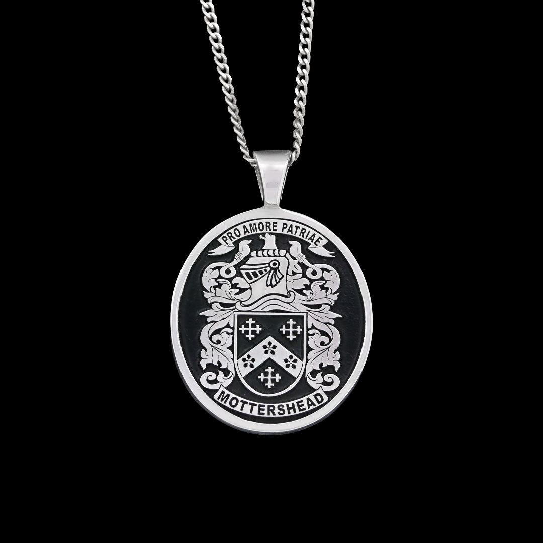 Monarch Family Crest Pendant