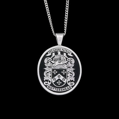 Monarch Family Crest Pendant