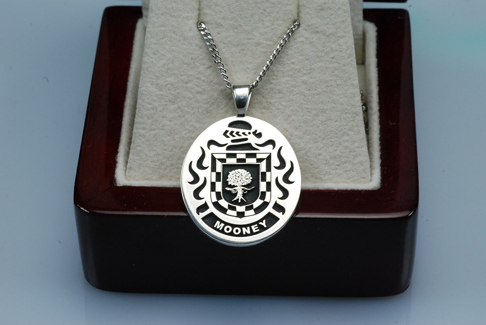 Double Sided Family Crest Pendant