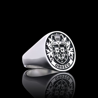 Pinky Finger Crest Ring