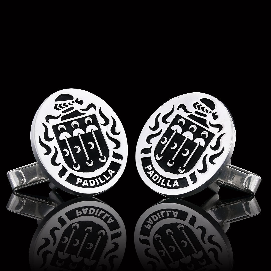 Duke Crest Cufflinks Oval