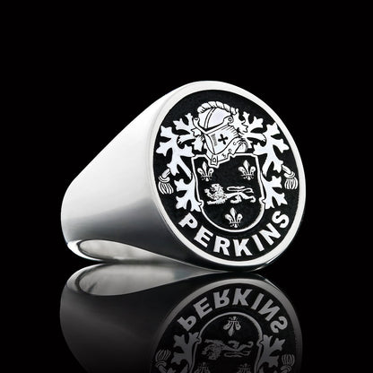 Cadet Crest Ring Oval