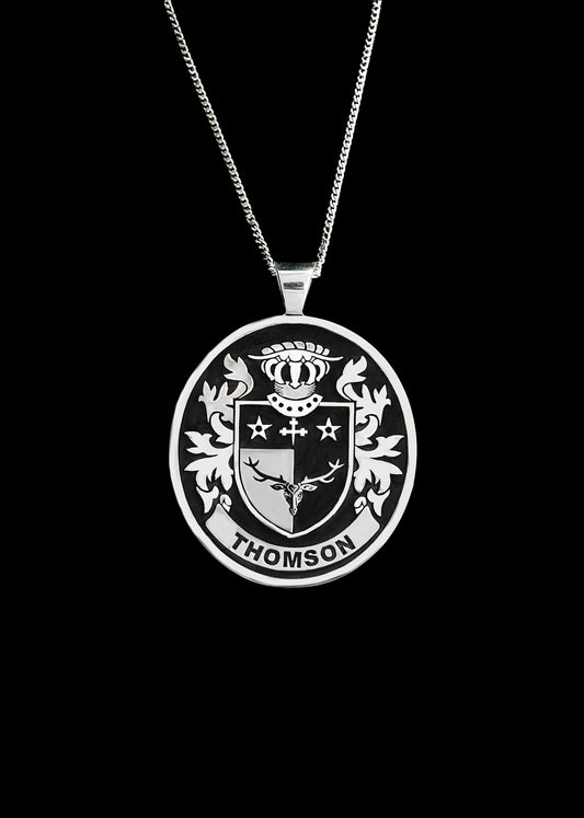 Baronet Family Crest Pendant