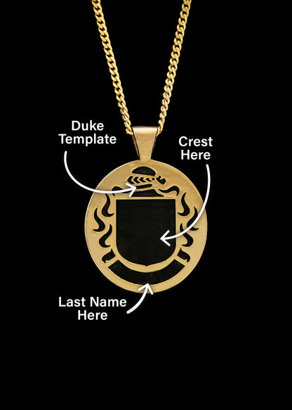 Duke Family Crest Pendant