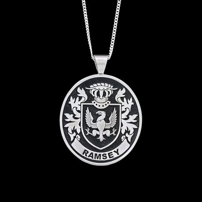 Baronet Family Crest Pendant