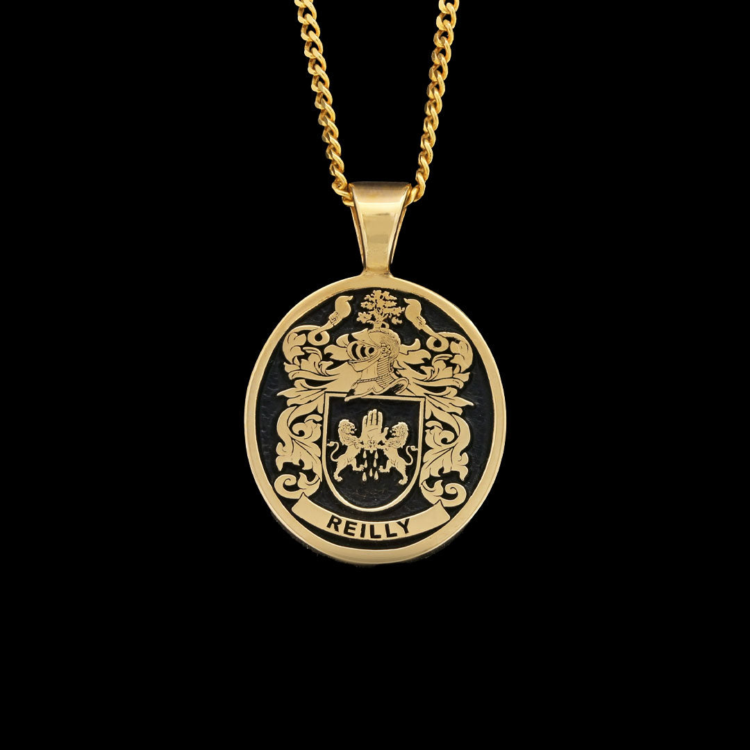 Monarch Family Crest Pendant