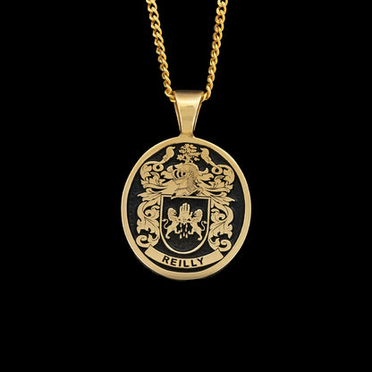 Monarch Family Crest Pendant