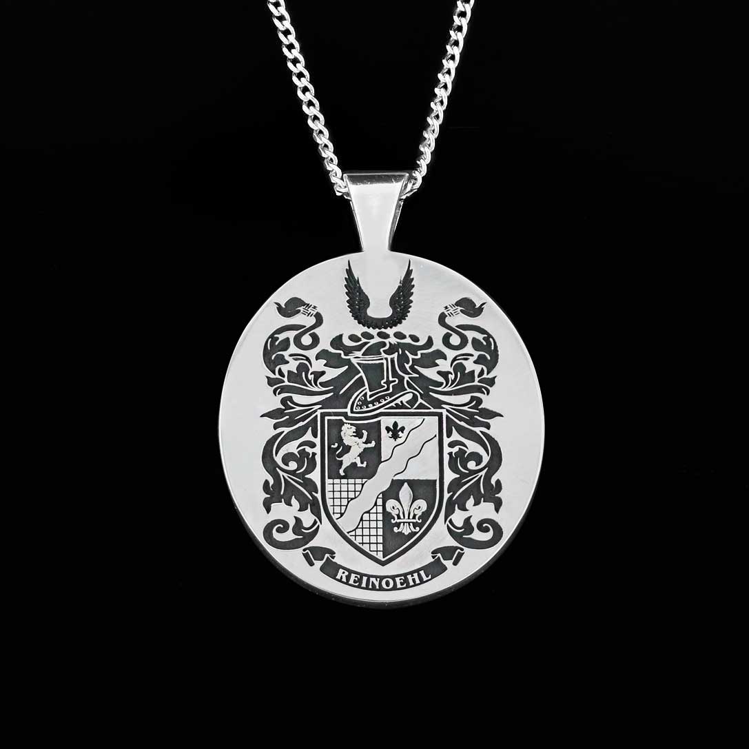 Knight Family Crest Pendant