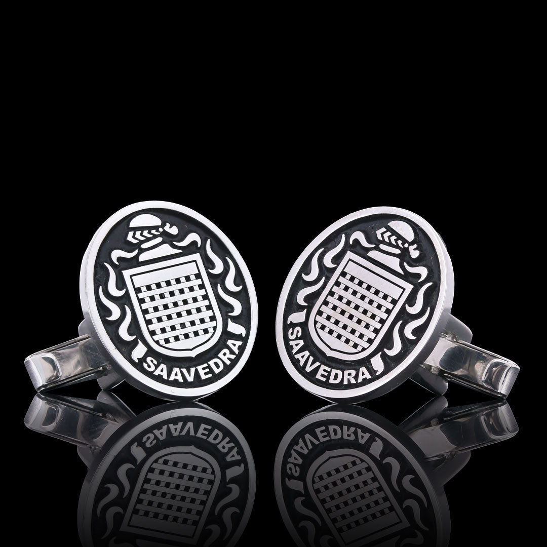Dutch Crest Cufflinks Oval