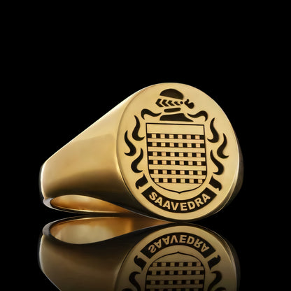 Duke Crest Ring Oval