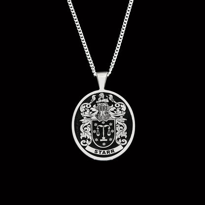 Monarch Family Crest Pendant