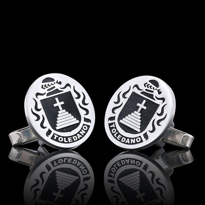 Duke Crest Cufflinks Oval