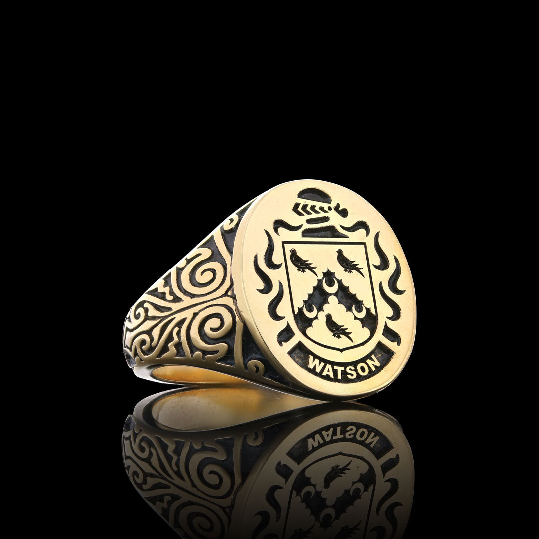 Duchess Crest Ring Oval