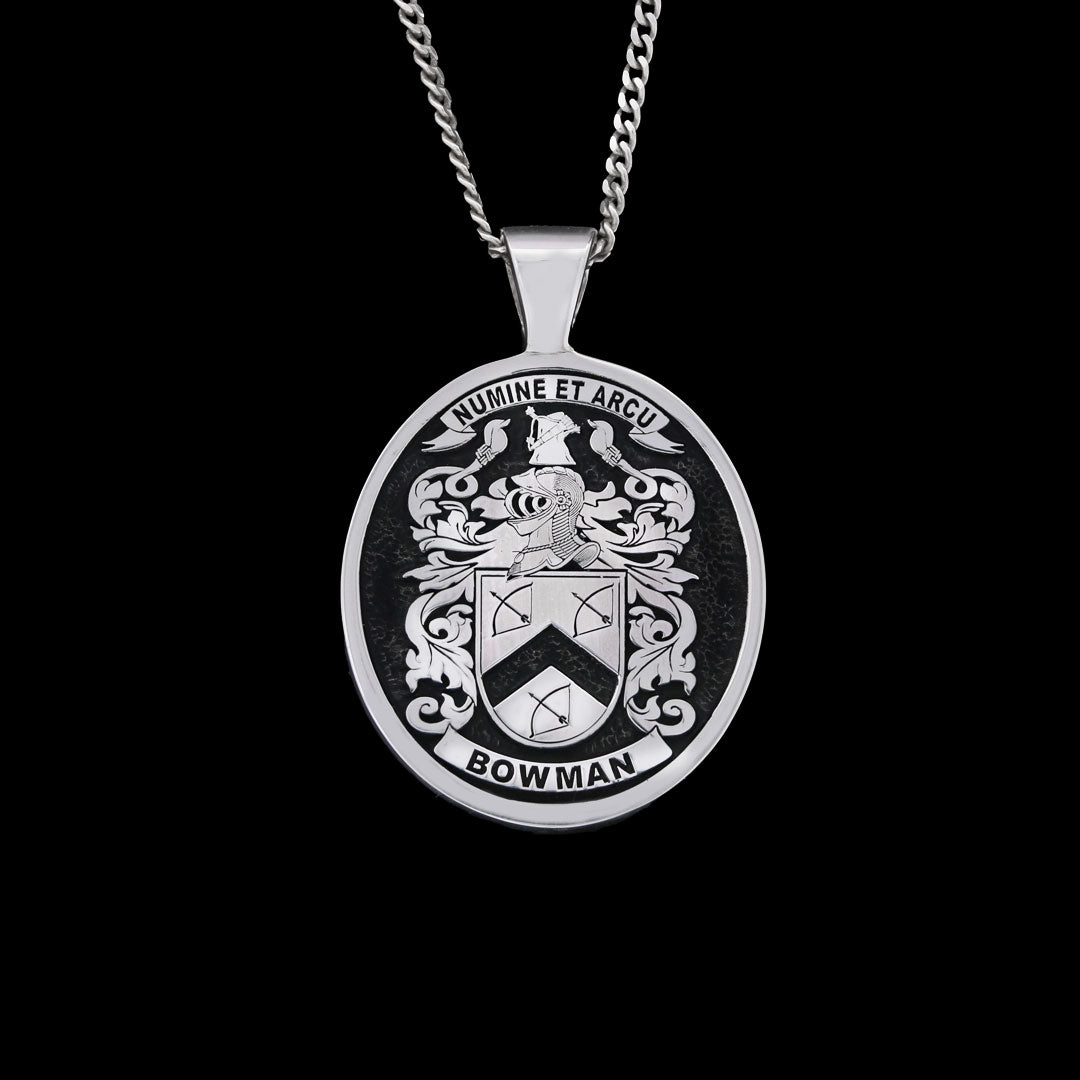 Monarch Family Crest Pendant