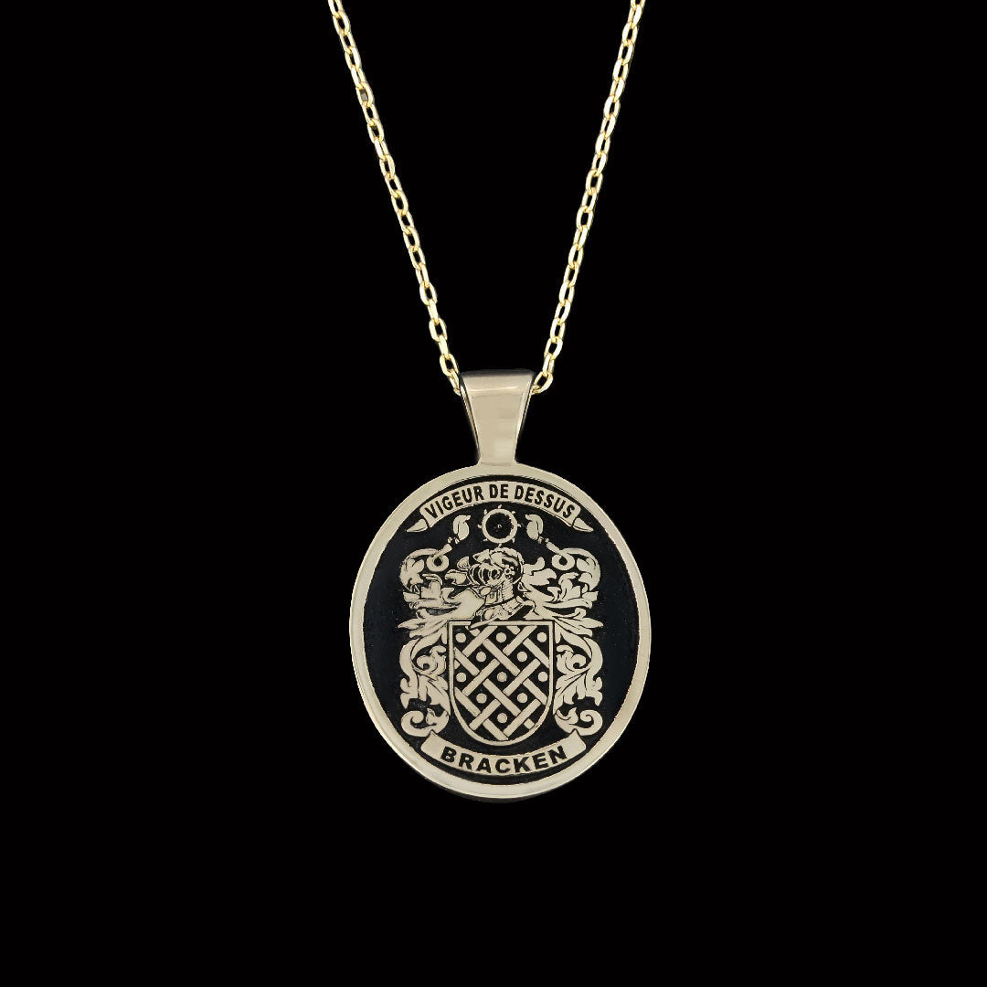 Monarch Family Crest Pendant