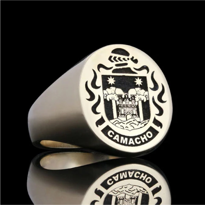 Camacho Crest on Duke Ring