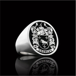 Crowley Crest on Emperor Ring