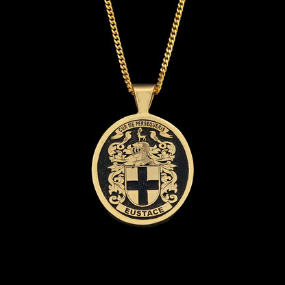 Monarch Family Crest Pendant